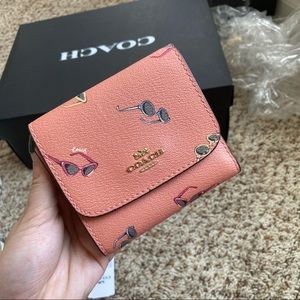 NWT coach sunglasses print wallet
